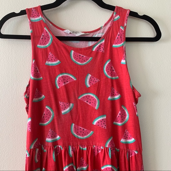 H&M Watermelon Fit & Flare Summer Dress - Picture 2 of 7